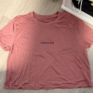 Certified Pink Women's Crop Top